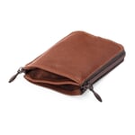 Estuche para llaves Manufactum de piel de vacuno con cremallera