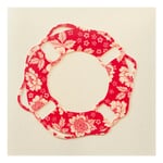 Greeting Card with Paper Cutting Lifebuoy