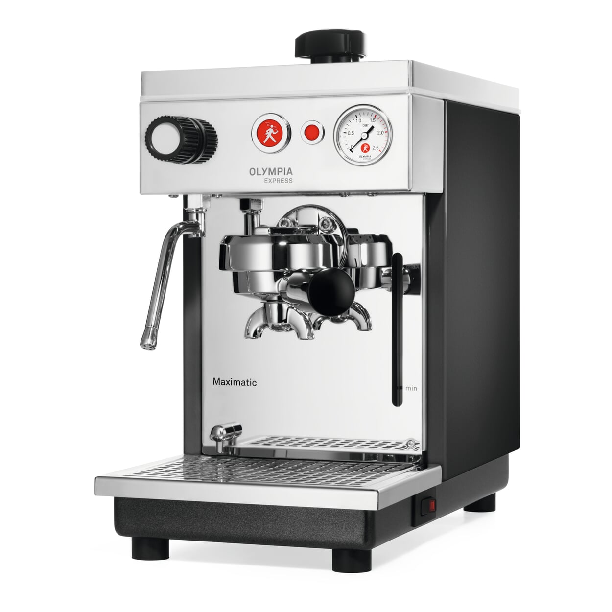 Olympia Maximatic EspressoHalbautomat, Anthrazit Manufactum