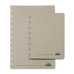 Set of Extra Wide A4 Texon Covers Grey