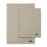 Sæt med ATOMA Texon-omslag A5 Grå