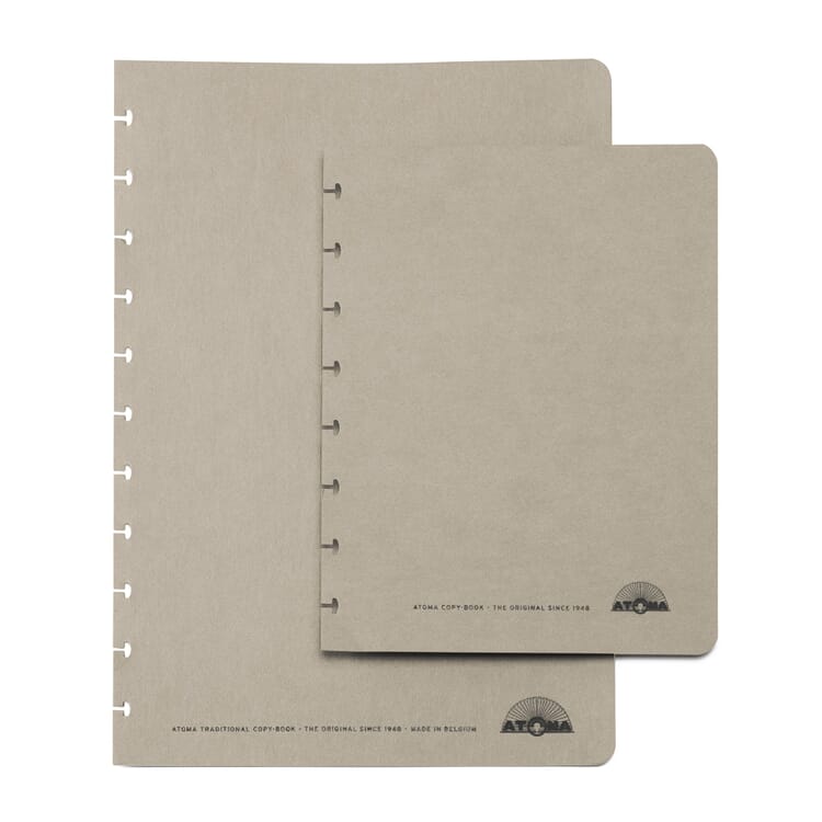 Juego de fundas Atoma Texon A5 ancho, Gris