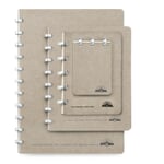 A5 Notebook with Blank Pages by Atoma Gray