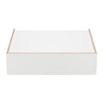 Skuffe Wandsinn Stor Hvid / Hvid