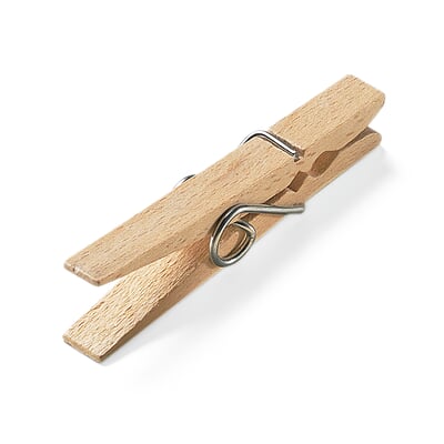 Clothespins beech wood, Large | Manufactum