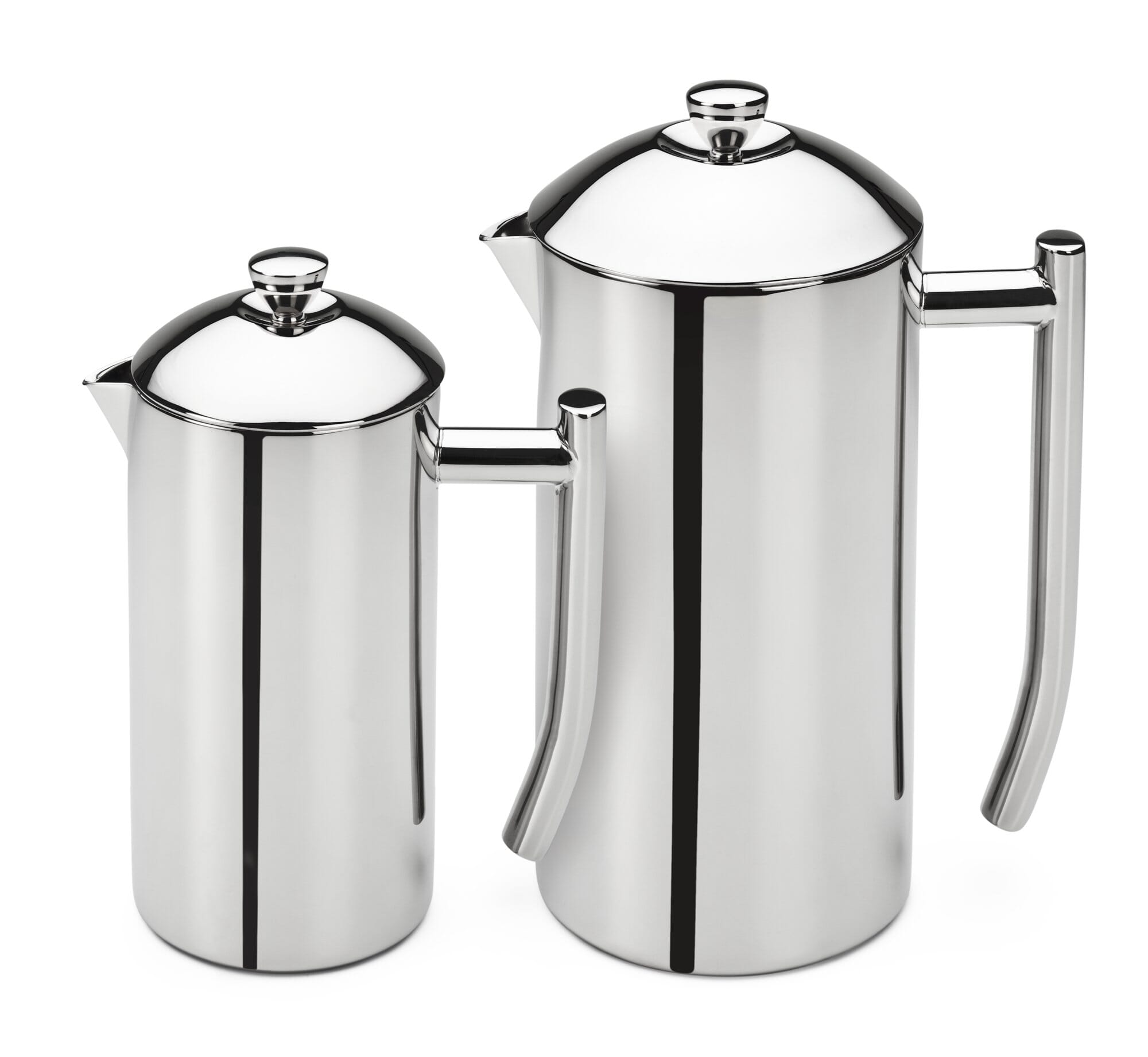 large stainless steel cafetiere