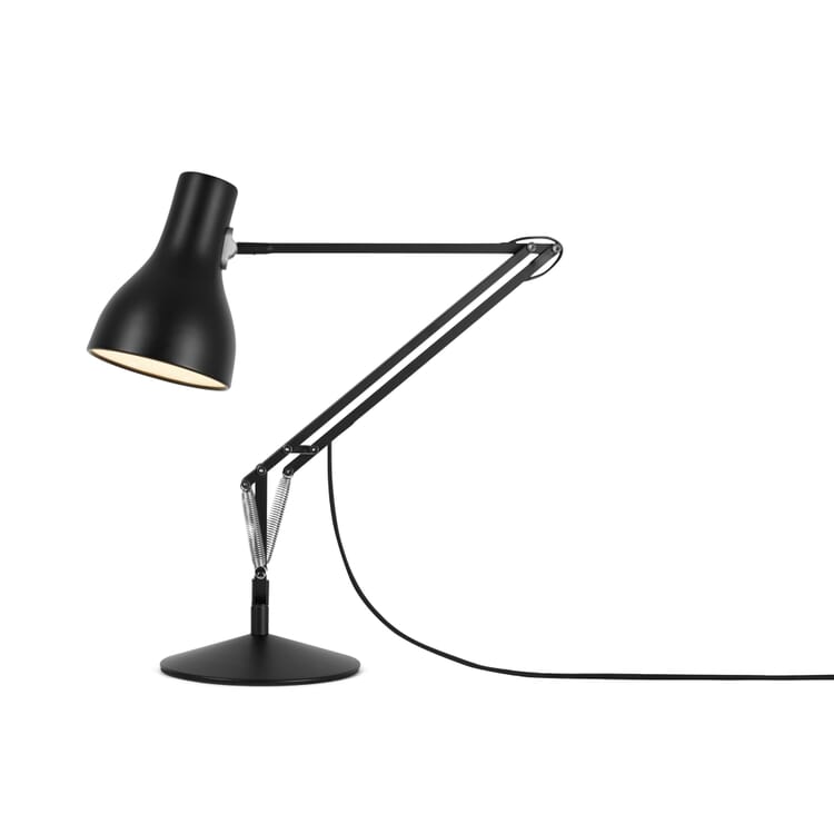 Anglepoise® Type 75 bordlampe, Mat sort