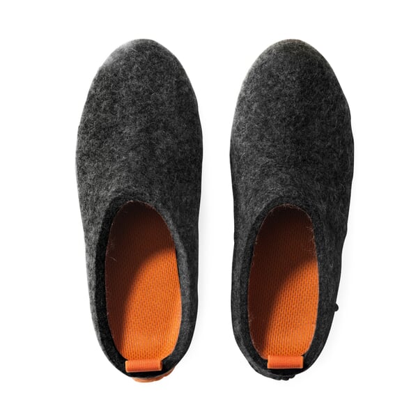 Hausschuhe Lahtiset Schwarz / Orange