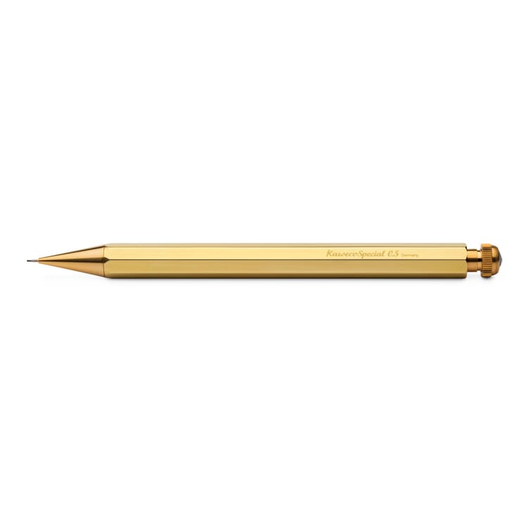 Kaweco’s Special Mechanical Pencil Made of Brass, for 0.5 mm leads
