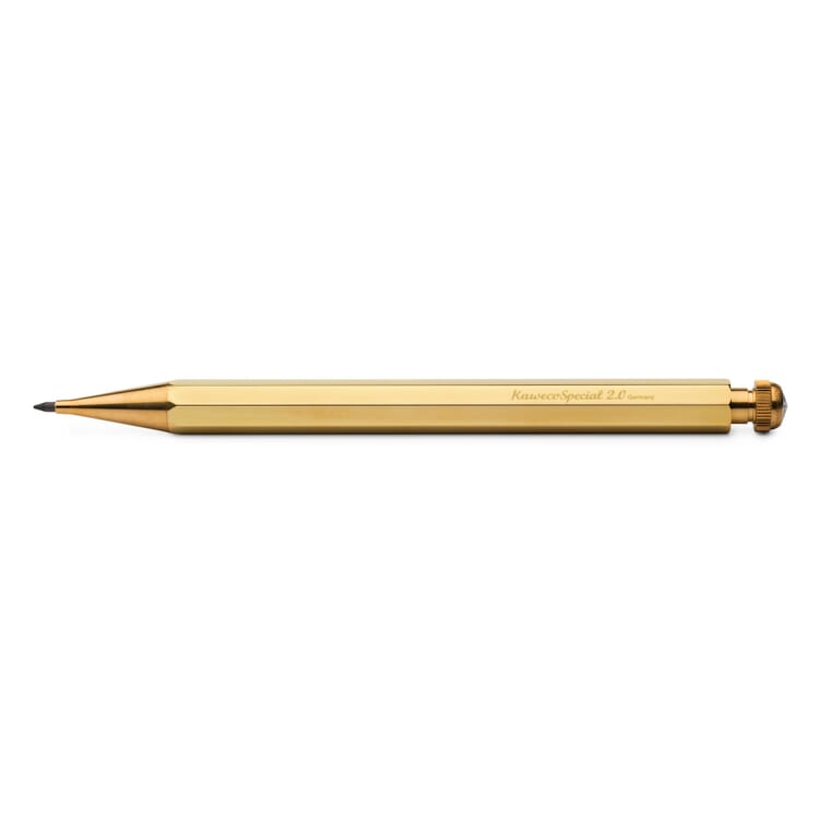Kaweco’s Special Mechanical Pencil Made of Brass, for 2.0 mm leads
