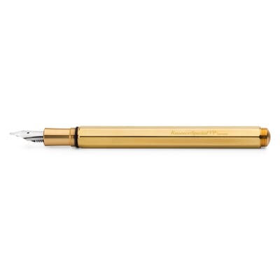Kaweco Special Fountain Pen - Polished Brass - Pen Boutique Ltd
