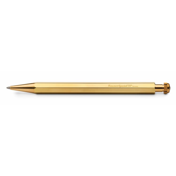 Kaweco’s Special Ballpoint Pen, Brightly Polished Brass