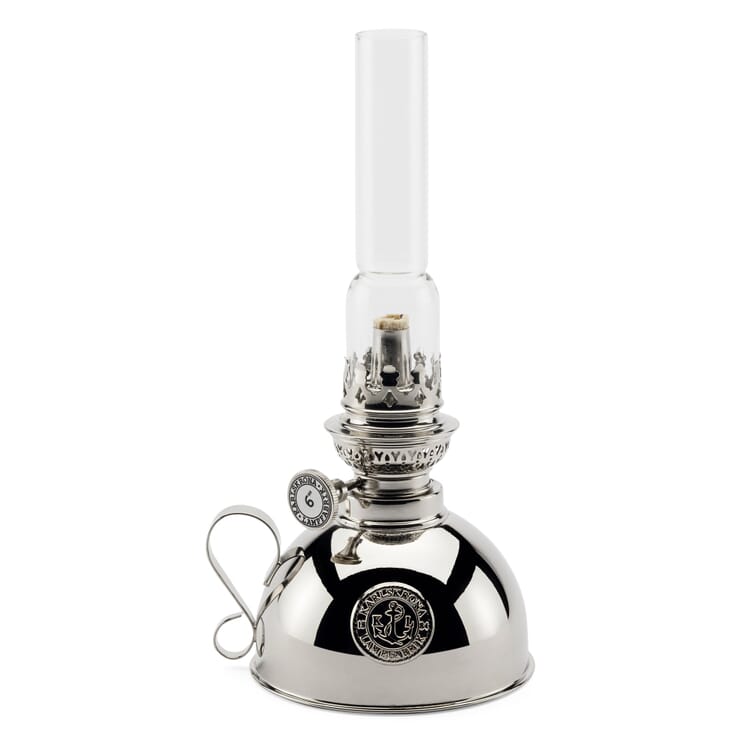 Lampe de nuit à pétrole, Nickelé