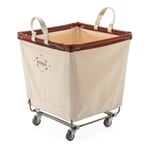Cesta de lona Steele con ruedas