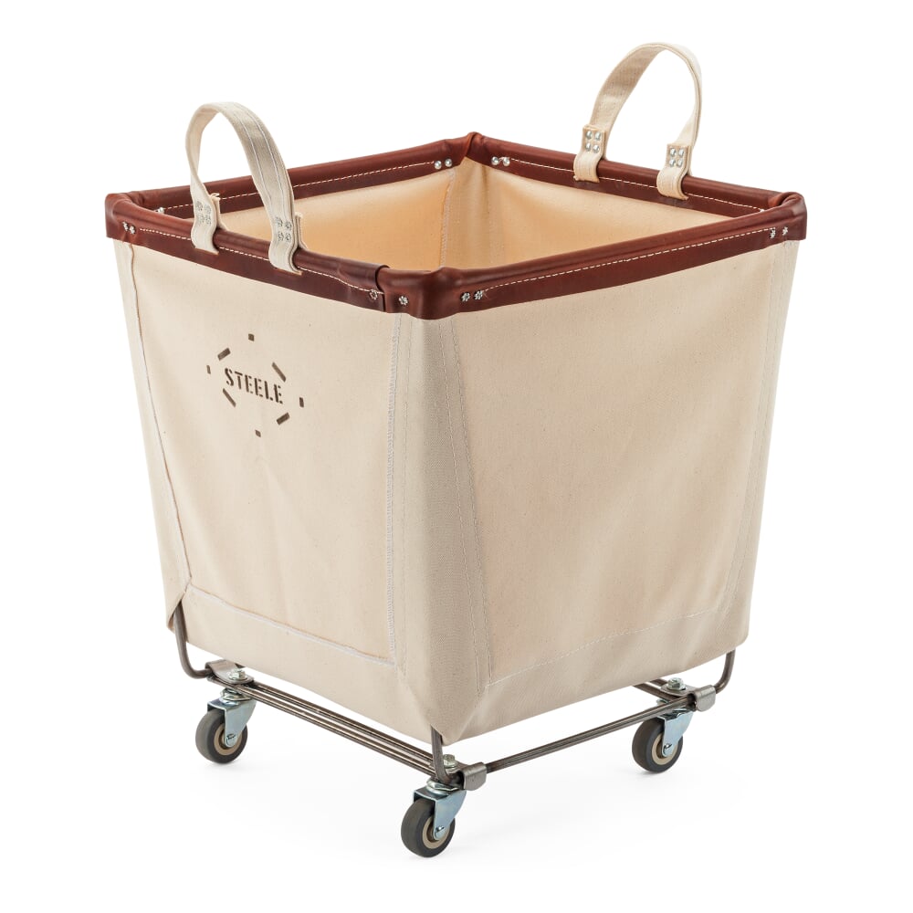 Steele Canvas Basket with Wheels | Manufactum