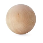 Wooden Sphere Made from Stone Pine