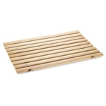 Alfombrilla de baño de madera de abedul