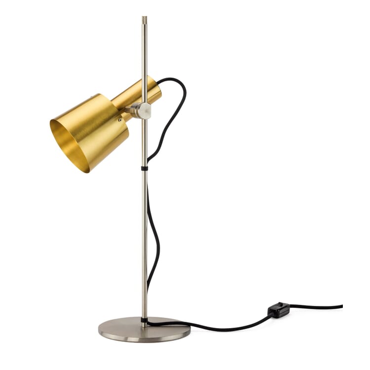 Chester table lamp, Brass