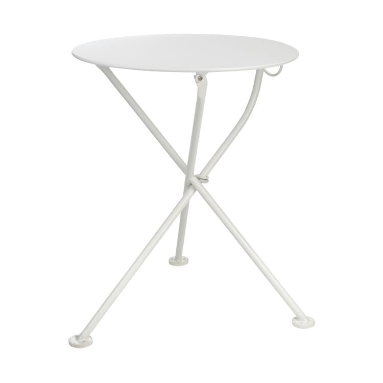 Stalen opvouwbare balkontafel, Wit