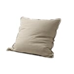 Pillow Case Made of Washed Linen 65 x 65 cm Natural coloured