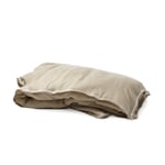 Bed Linen Made of Washed Linen 200 x 220 cm Natural coloured