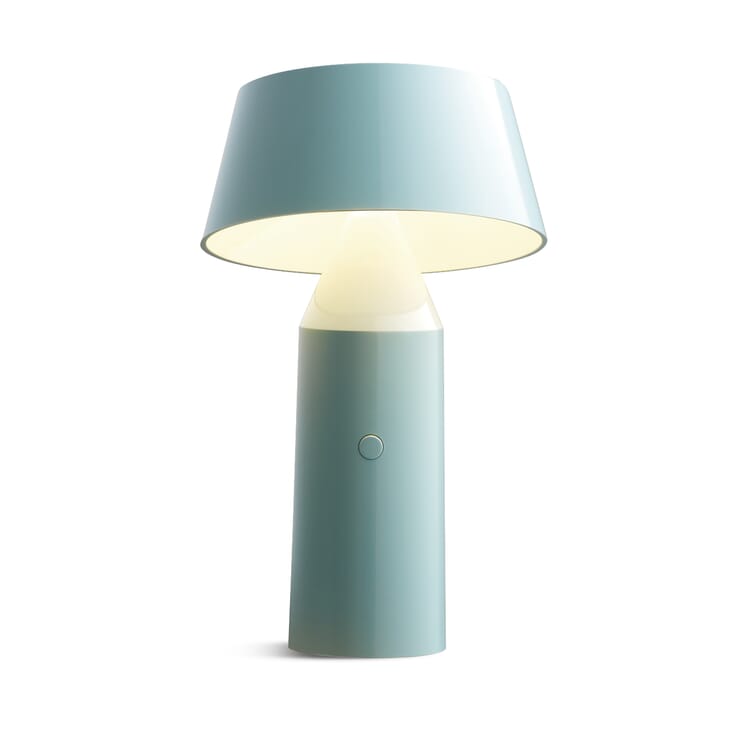 Bicoca table lamp, Light blue