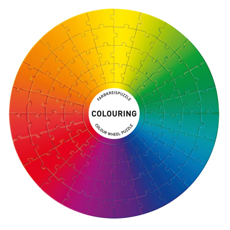 Kleurencirkel puzzel