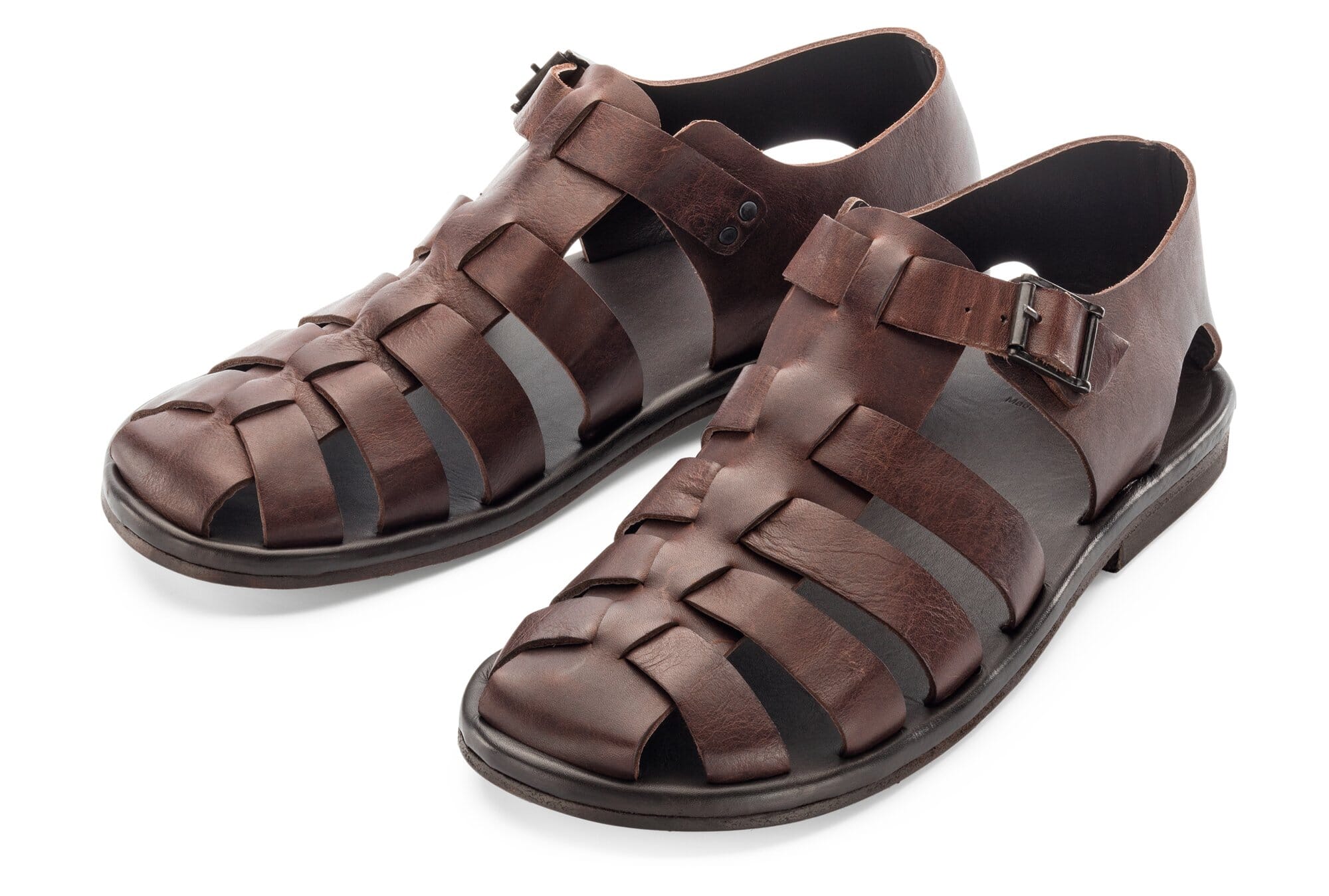 Vegan Sandals | Online Shopping | Ambro Black vegan criss-cross slingback  sandals - Ambro_Black
