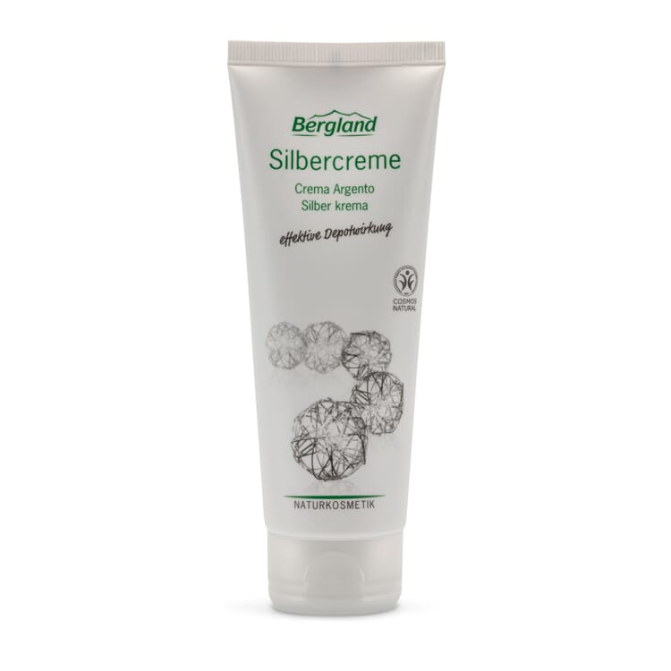 Sølvfarvet creme