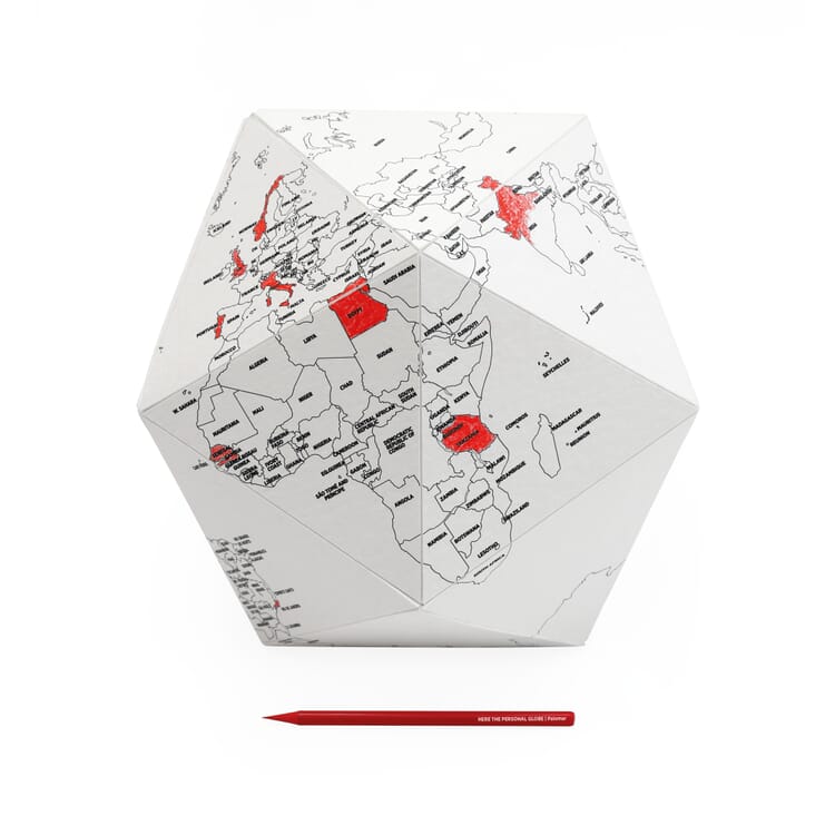 Paper globe, 3-dimensional, Your Goals