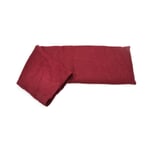 Coussin chauffant en lin Bordeaux