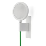 Wandlamp MAG. Wit / Kabel: Groen