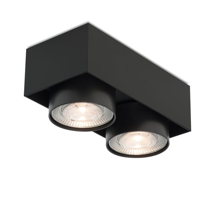 Spot à encastrer Wittenberg, RAL 9005 Noir foncé