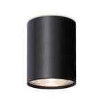 Overflademonteret spotlight Wittenberg RAL 9005 Jet sort