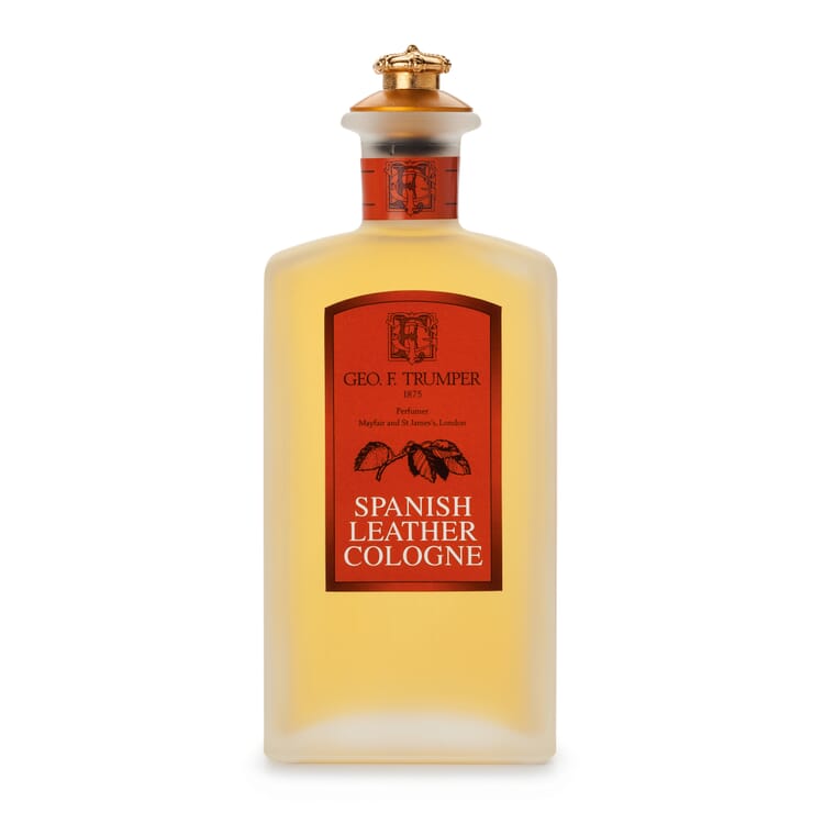Trumper's Cologne en cuir espagnol