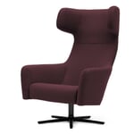 Fauteuil HAVANA Swivel Aubergine