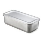 Storage tin stainless steel 870 ml