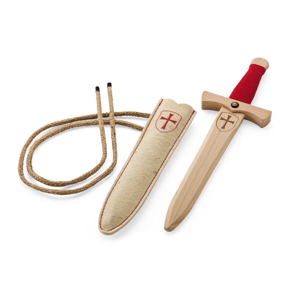 Knight Dagger with Felt Sheath Crusader Style Manufactum