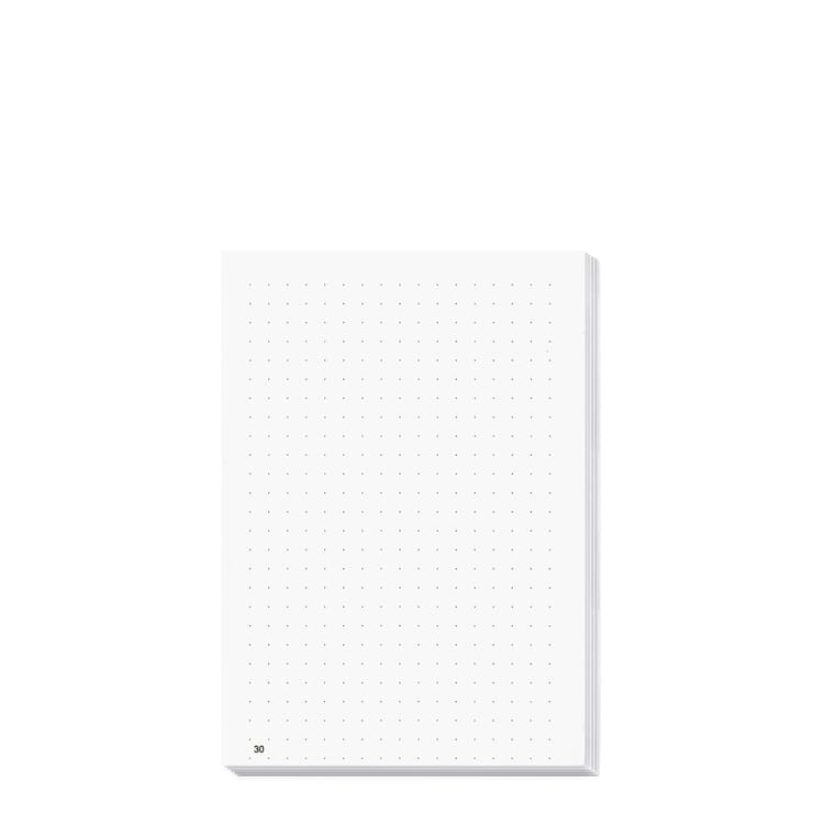 X47 note pads A6, Dot grid