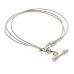 Armbånd sølv triple