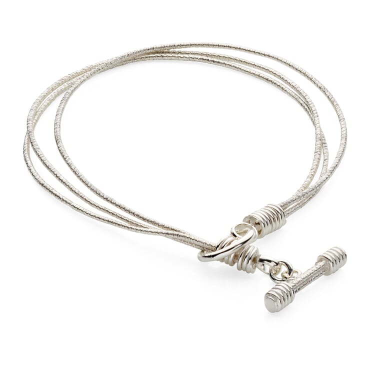 Armbånd sølv triple