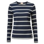 Damen-Ringelshirt Dunkelblau