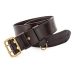 Cintura in pelle da uomo Marrone