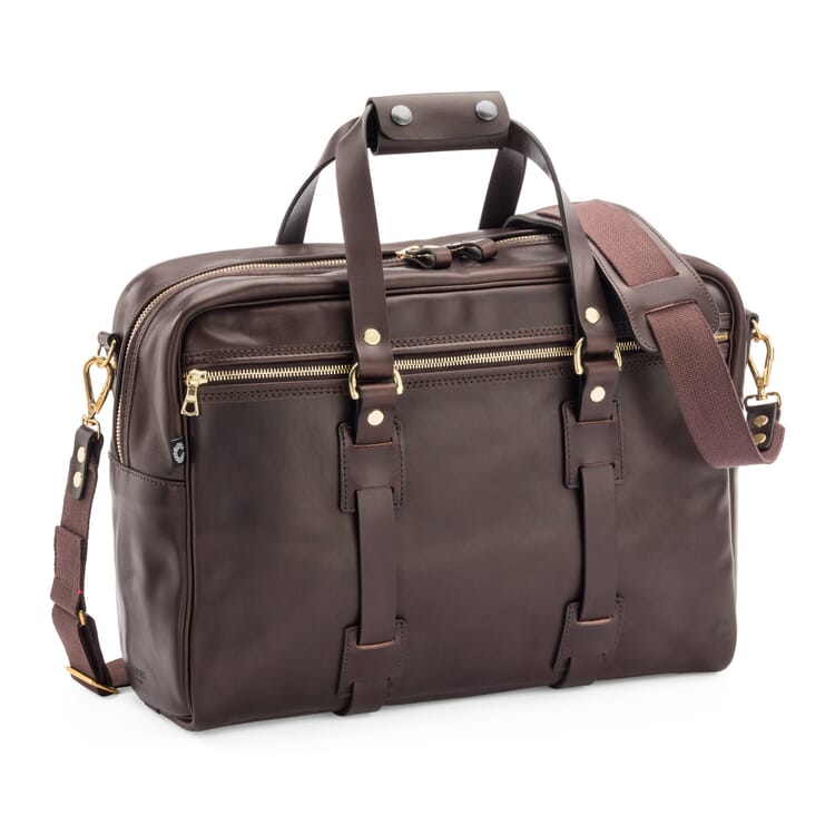 Croots Leather Weekender