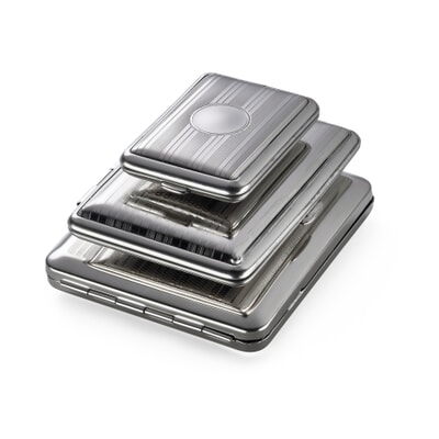 cigarette cases metal Cigarette case steel plate, Stripe decor cigarette cases metal Cigarette case steel plate, Stripe decor