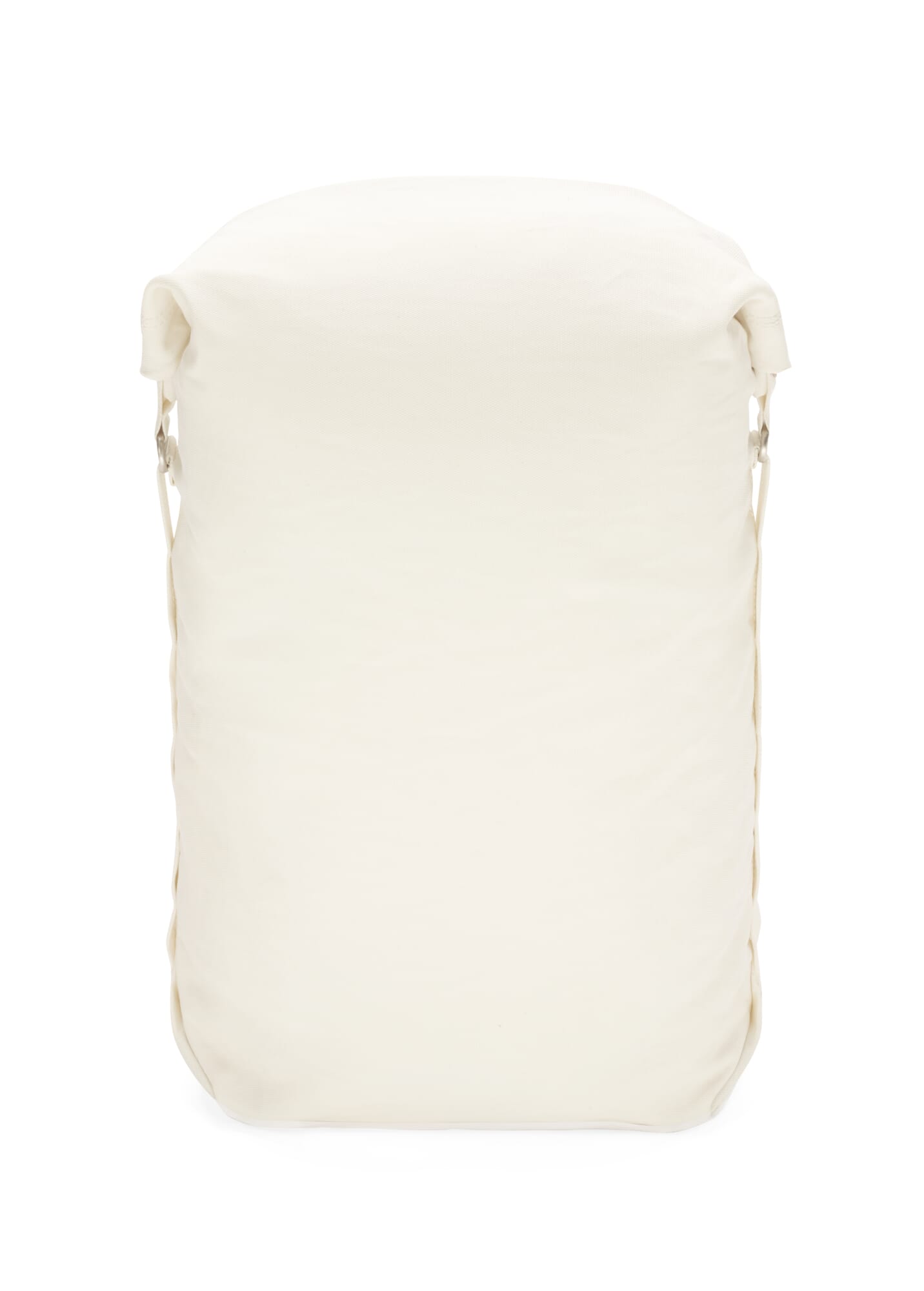 White cheap cotton backpack