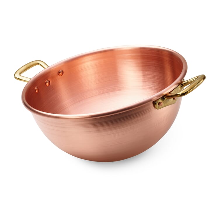 Small whipping bowl copper