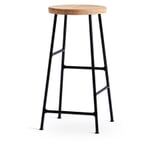 BBar Stool “Cornet” Small Oak and Black
