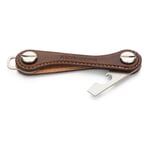 Stainless Steel Key Organiser Leather