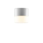 Væg- og loftslampe med LED-cylinder En Hvid / mat
